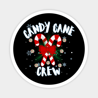 Candy Cane Crew Christmas Sweets Magnet